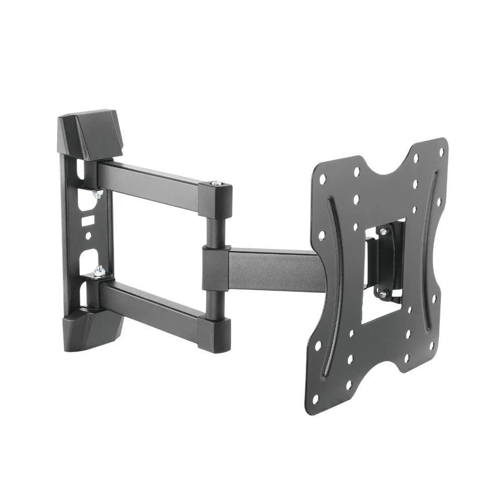 iTech Double Arm Wall Mount TV Bracket for 26" to 43" TVs - Black | LCD523B