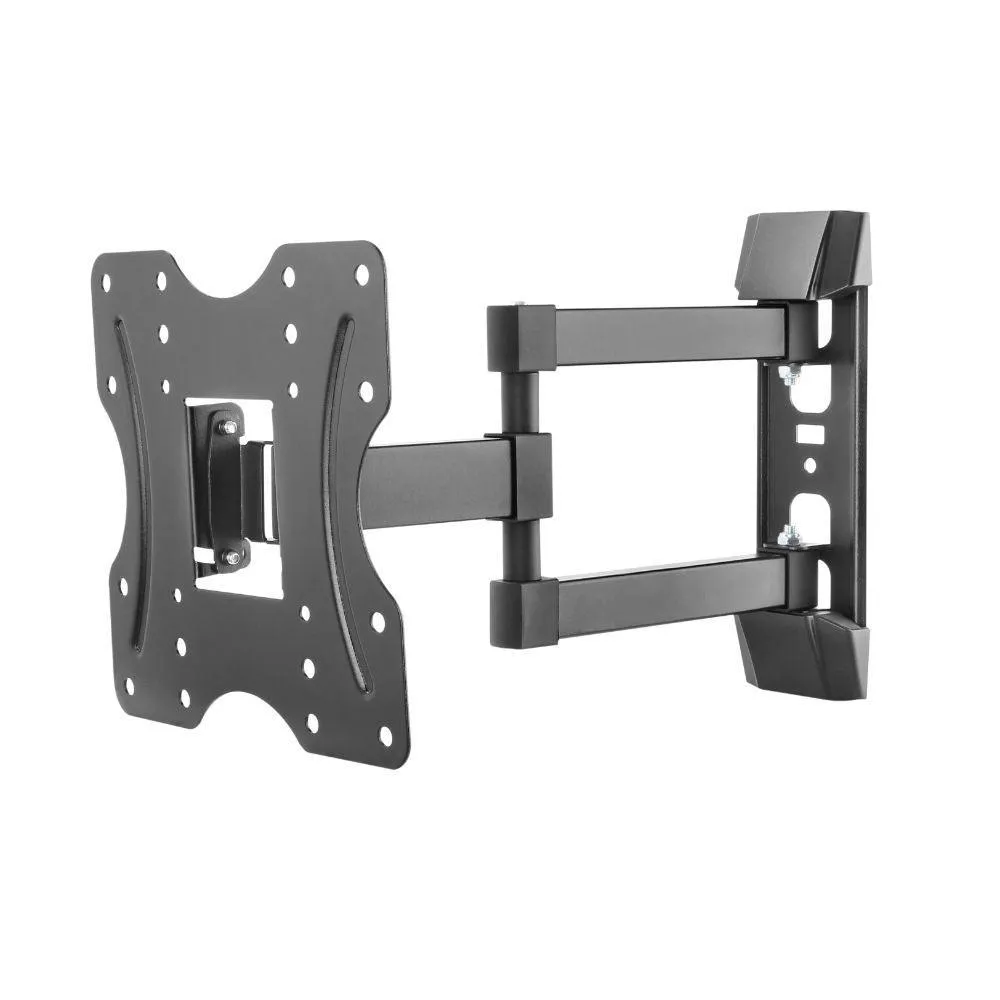 iTech Double Arm Wall Mount TV Bracket for 26" to 43" TVs - Black | LCD523B