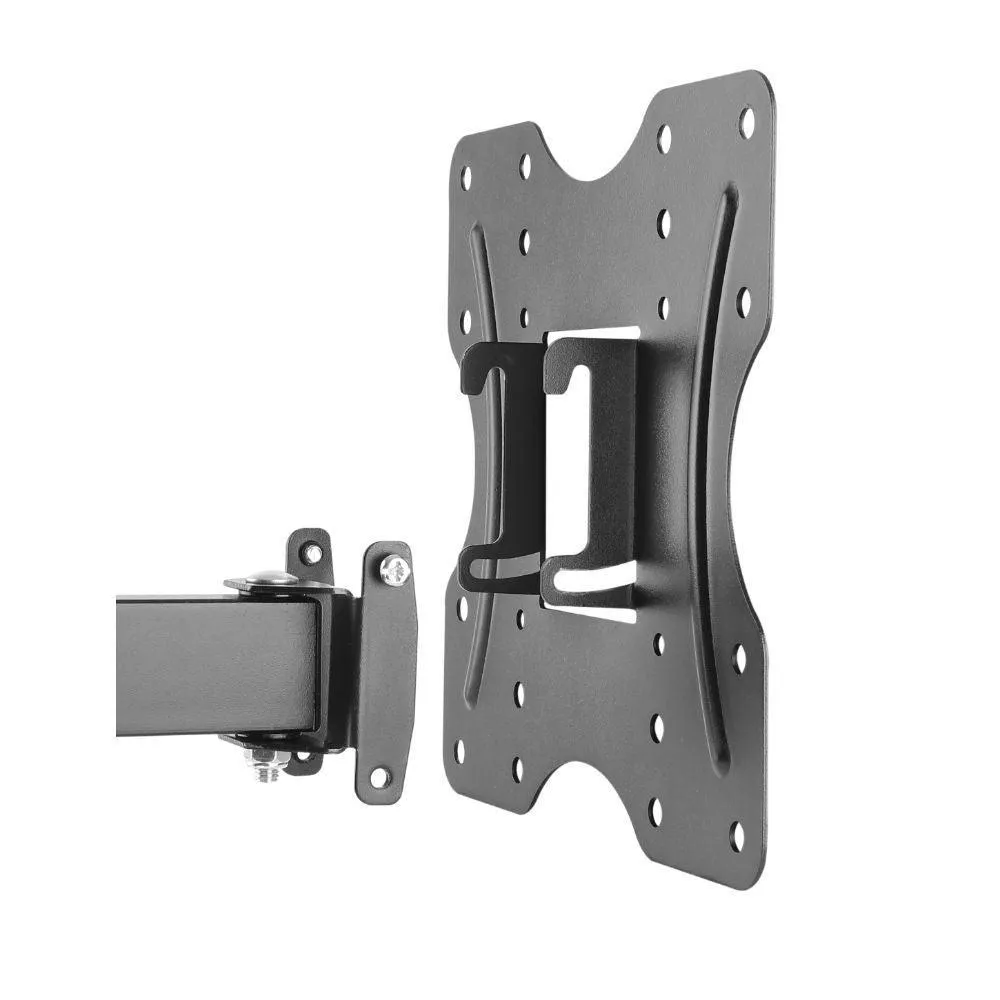 iTech Double Arm Wall Mount TV Bracket for 26" to 43" TVs - Black | LCD523B