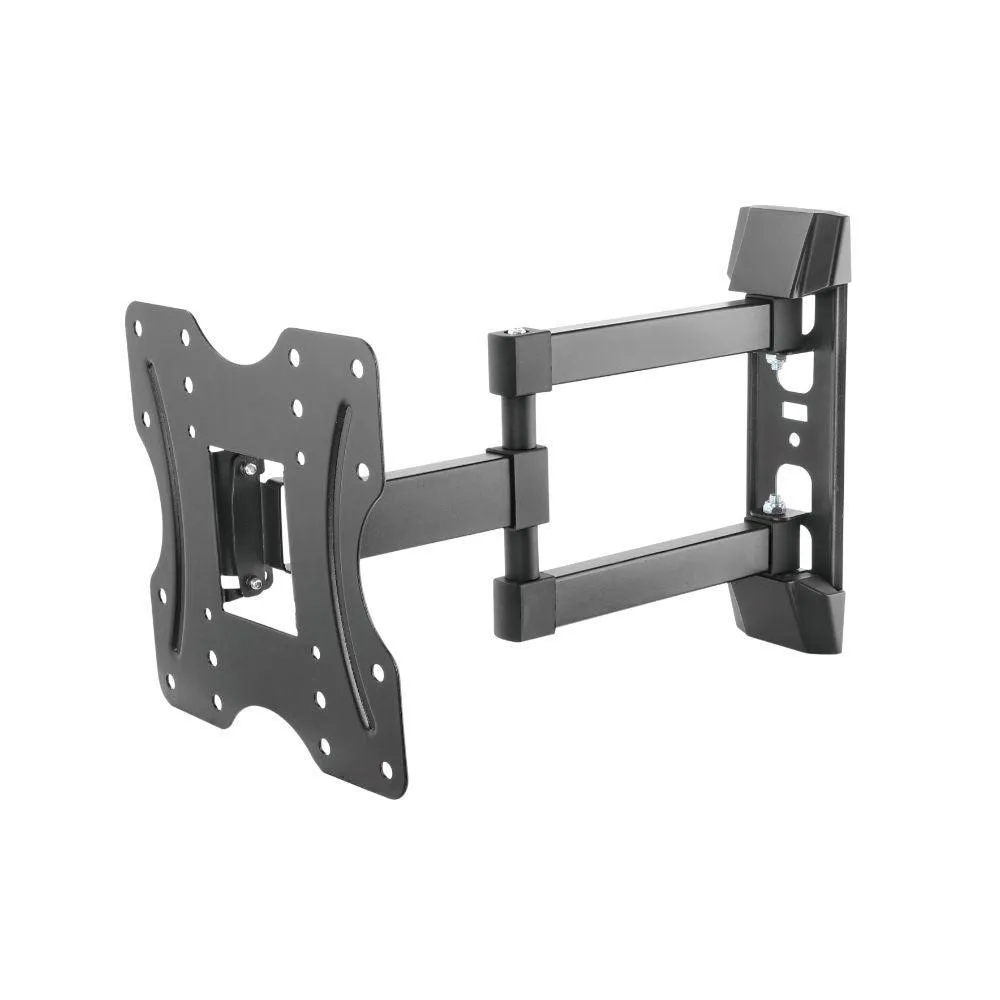 iTech Double Arm Wall Mount TV Bracket for 26" to 43" TVs - Black | LCD523B