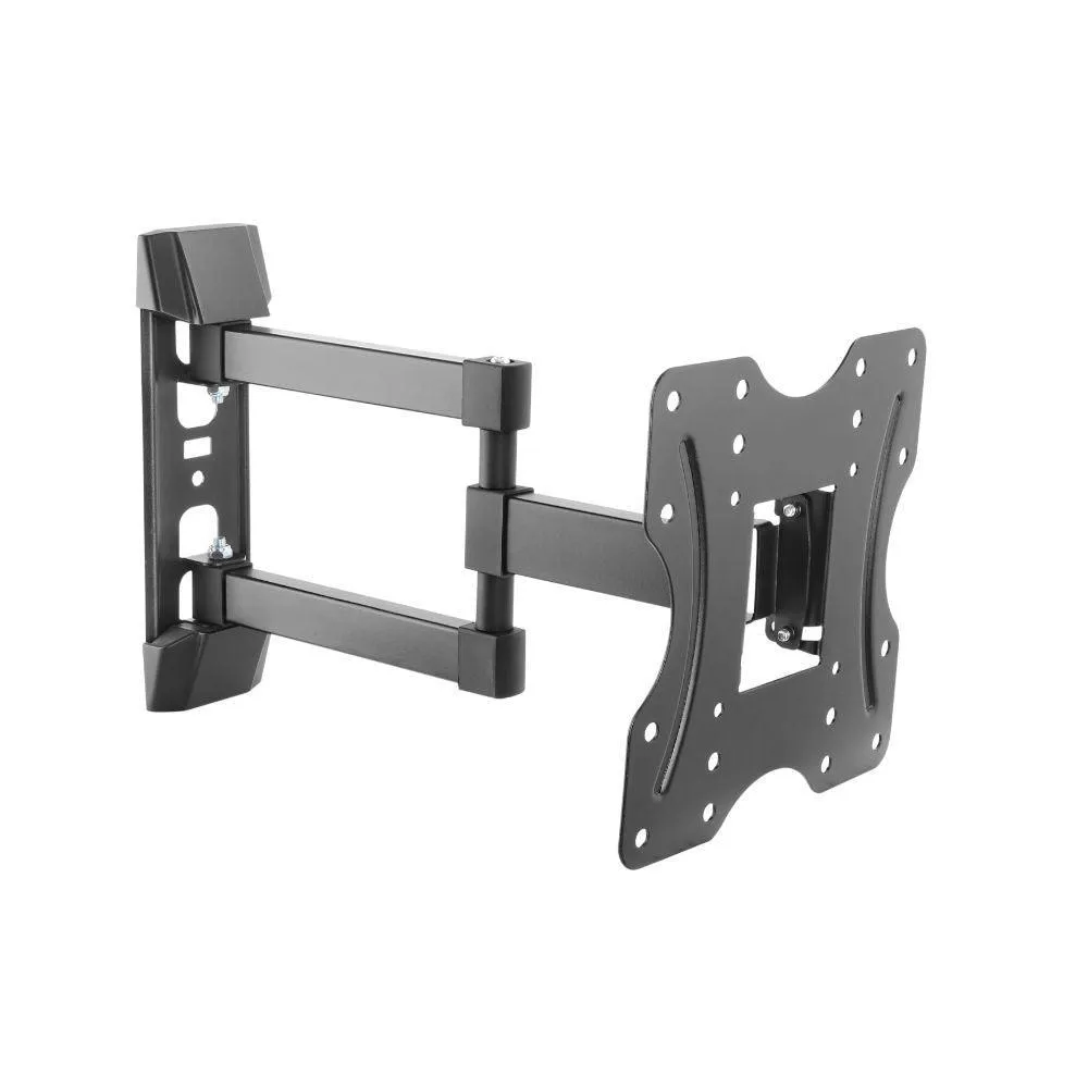 iTech Double Arm Wall Mount TV Bracket for 26" to 43" TVs - Black | LCD523B