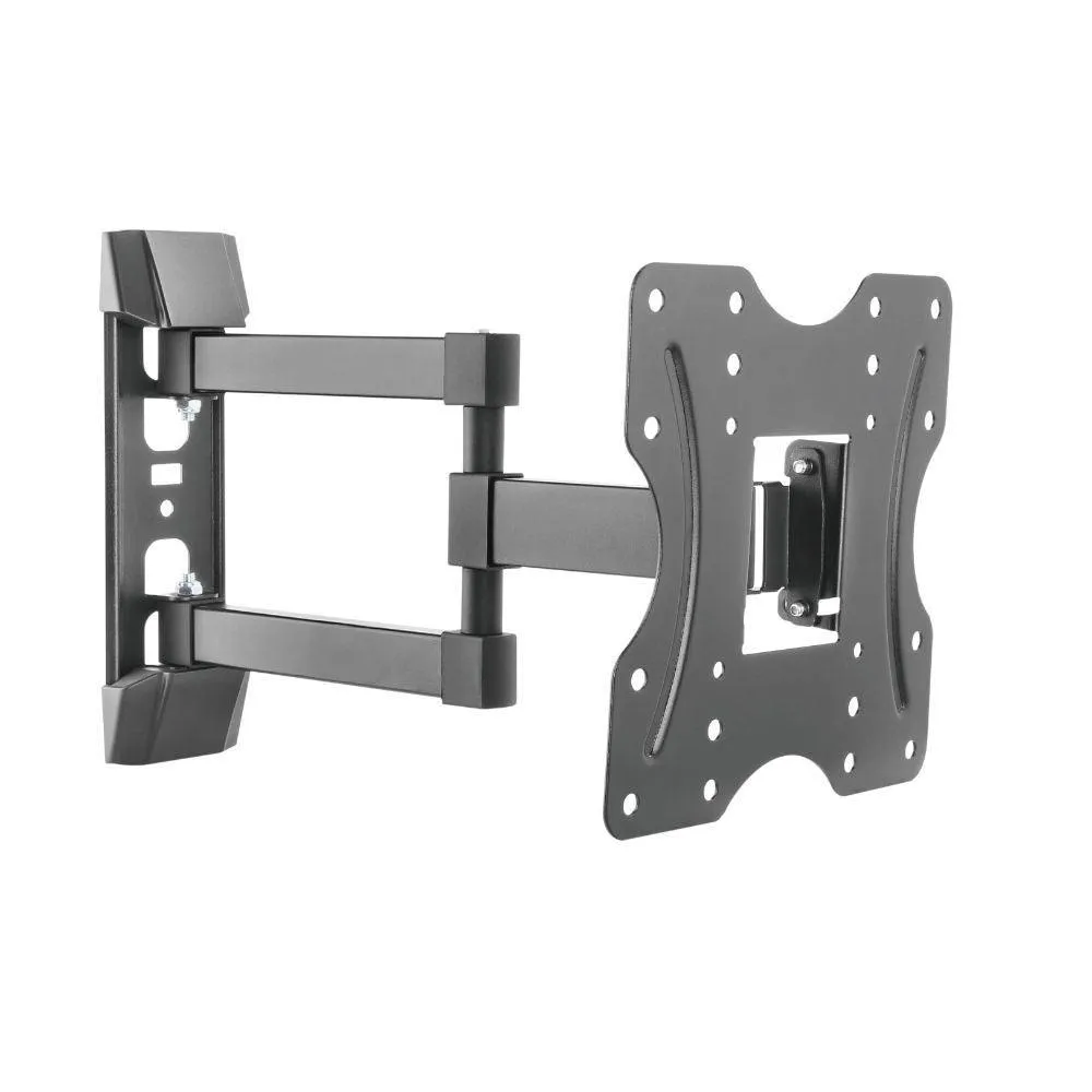 iTech Double Arm Wall Mount TV Bracket for 26" to 43" TVs - Black | LCD523B