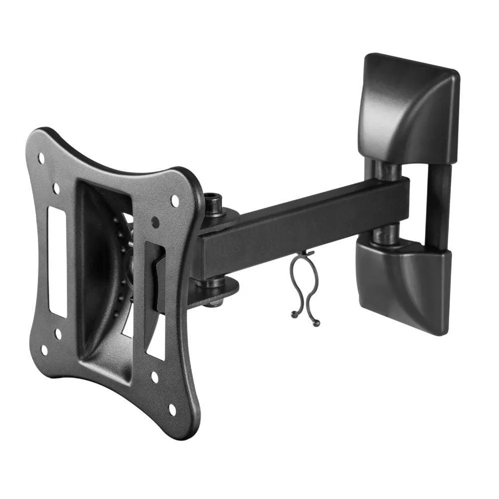 iTech Full Motion Wall Mount TV Bracket for 13" to 27" TVs - Black | LCD32B