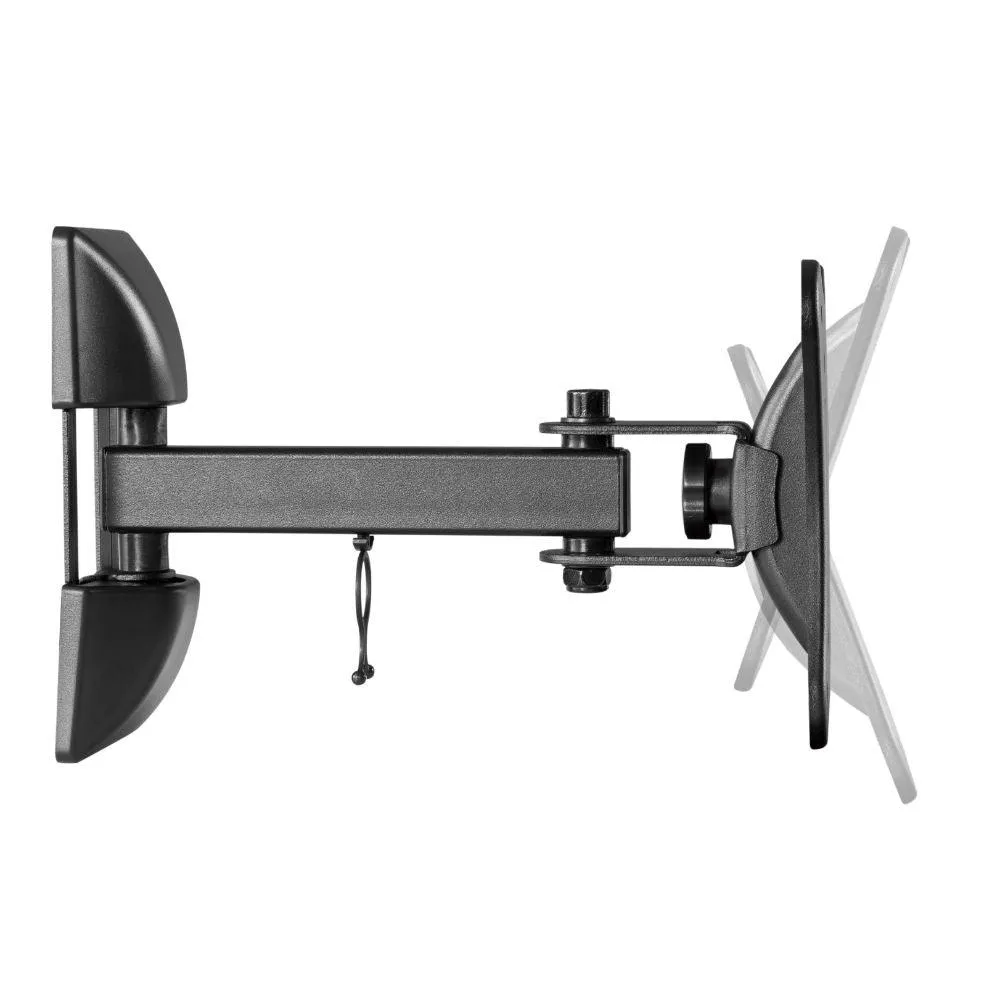 iTech Full Motion Wall Mount TV Bracket for 13" to 27" TVs - Black | LCD32B