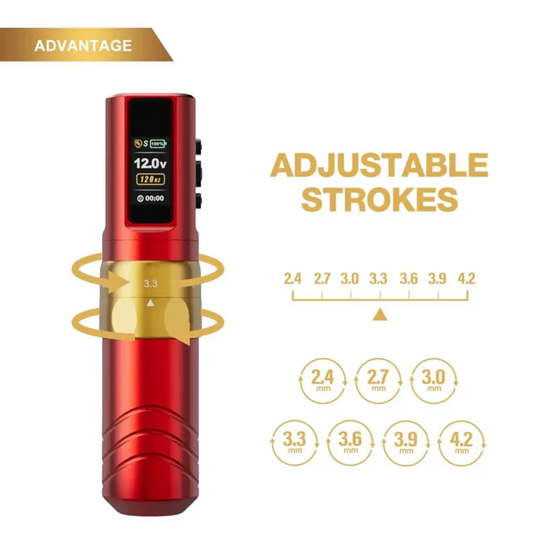 JCONLY Red Epoch Wireless Pen Machine