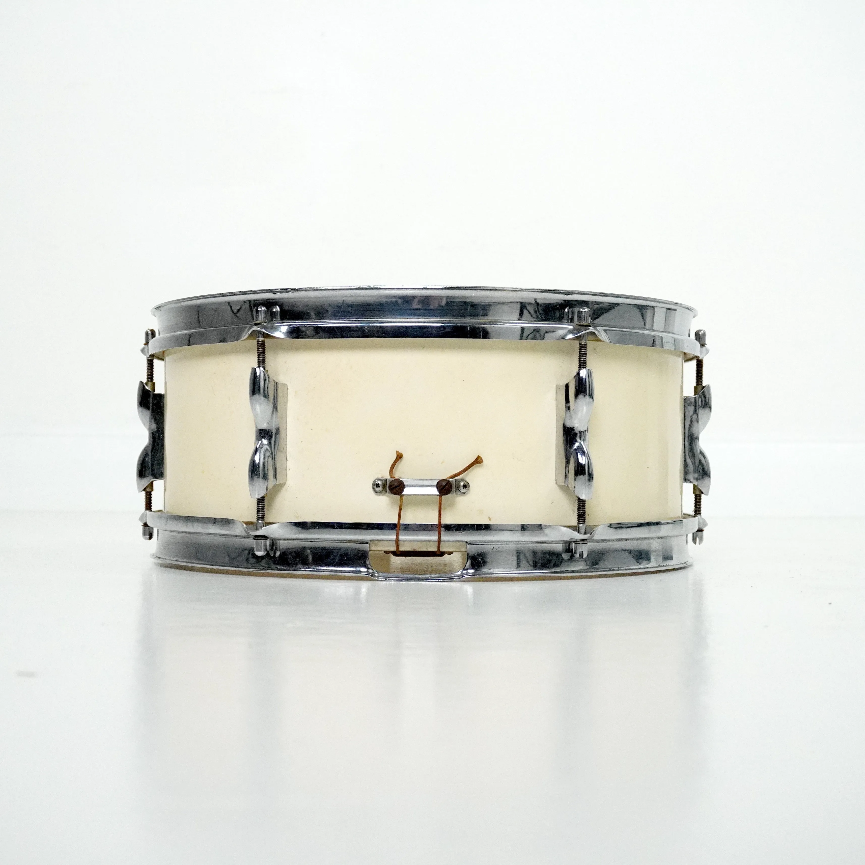 John & Sons 14” x 5” Broadway Snare Drum in White