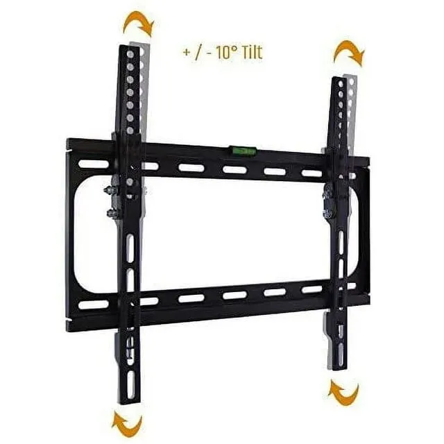 Koramzi Tilt TV Wall Mount Bracket for 26-55" TV with 6 Ft. HDMI Cable