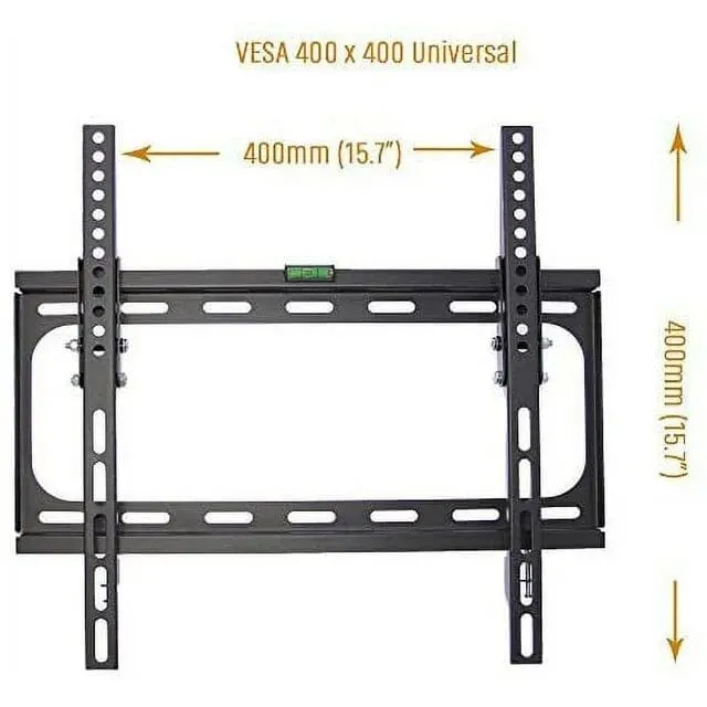 Koramzi Tilt TV Wall Mount Bracket for 26-55" TV with 6 Ft. HDMI Cable