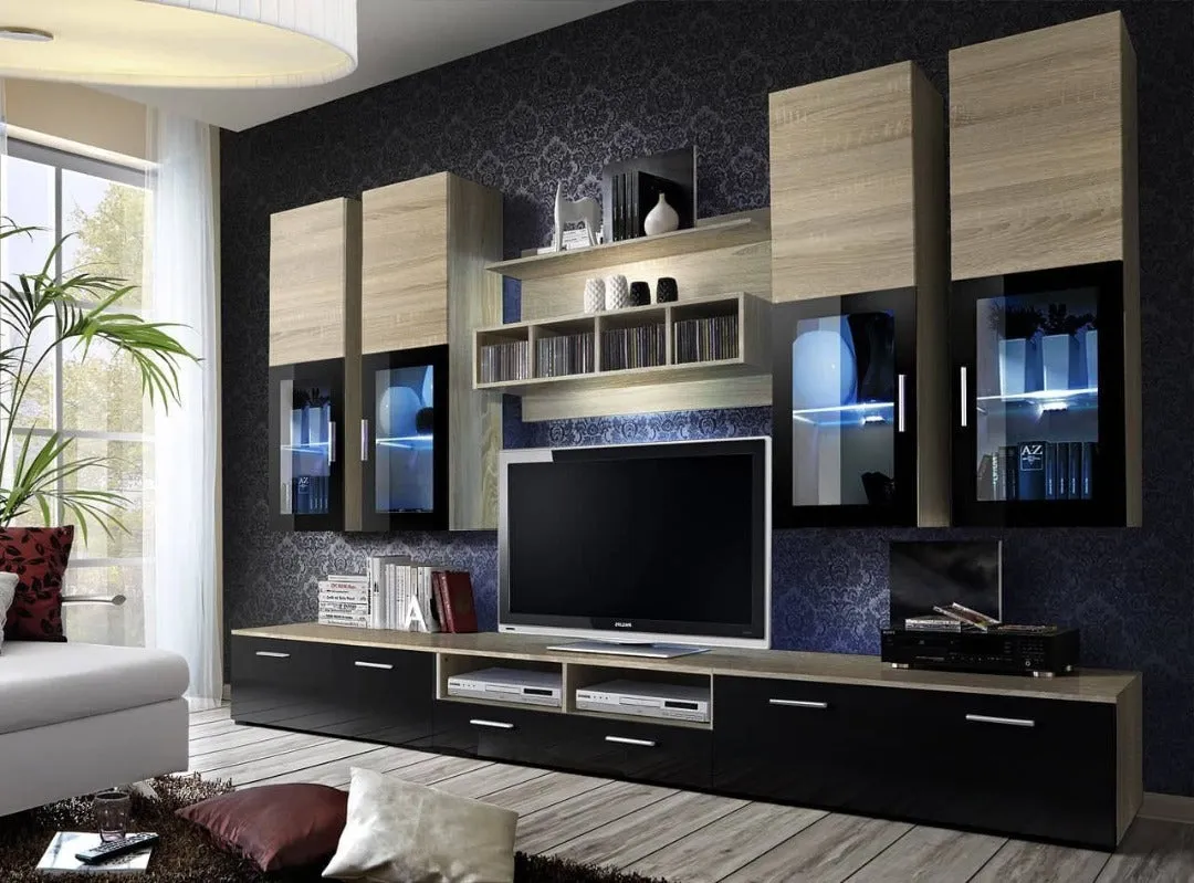Lyra Entertainment Unit For TVs Up To 60"