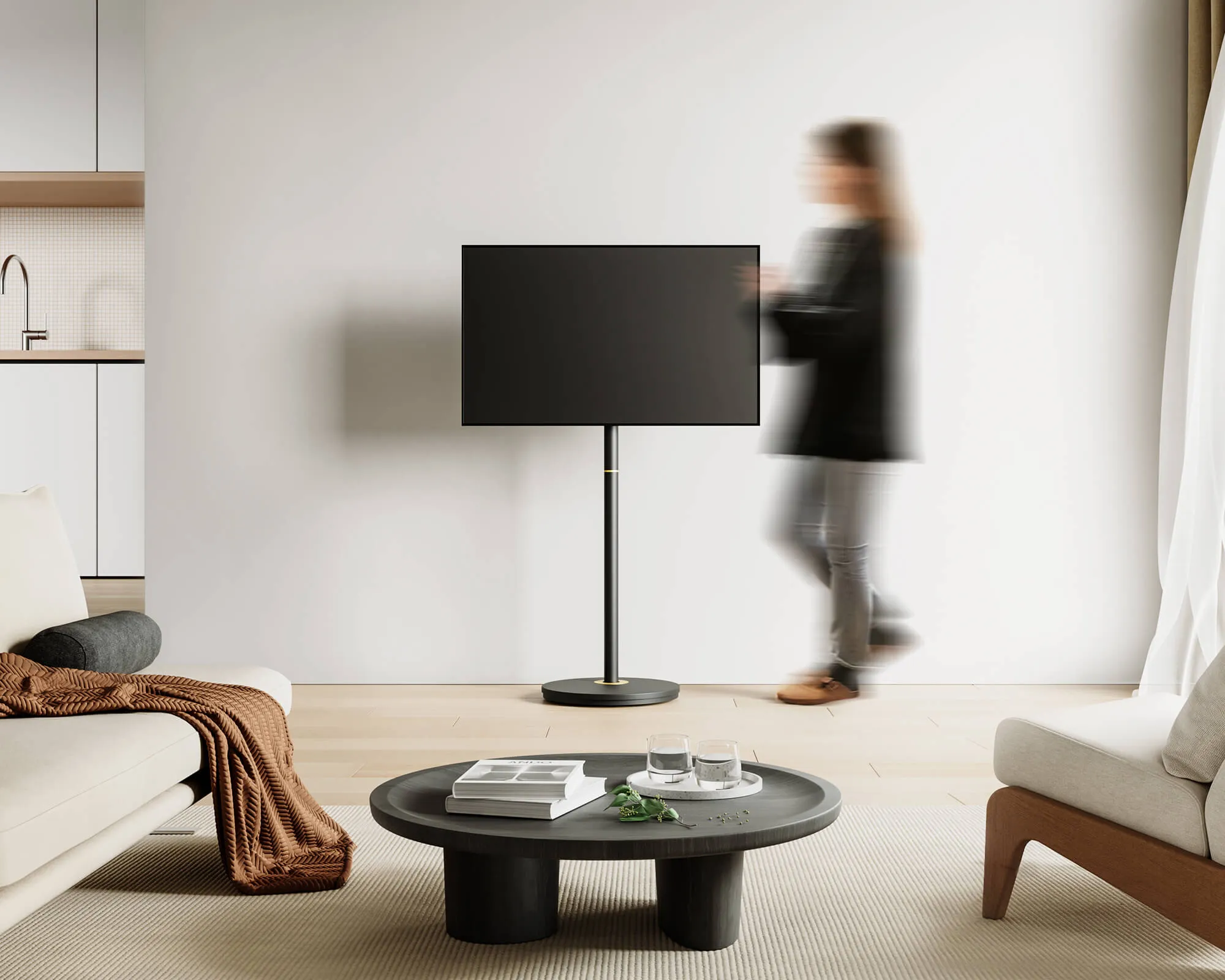 Master V2 FT48 Corner TV Stand