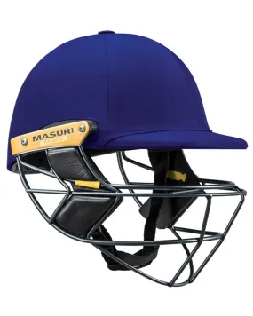 Masuri E Line Titanium Cricket Batting Helmet - Royal Blue - Senior