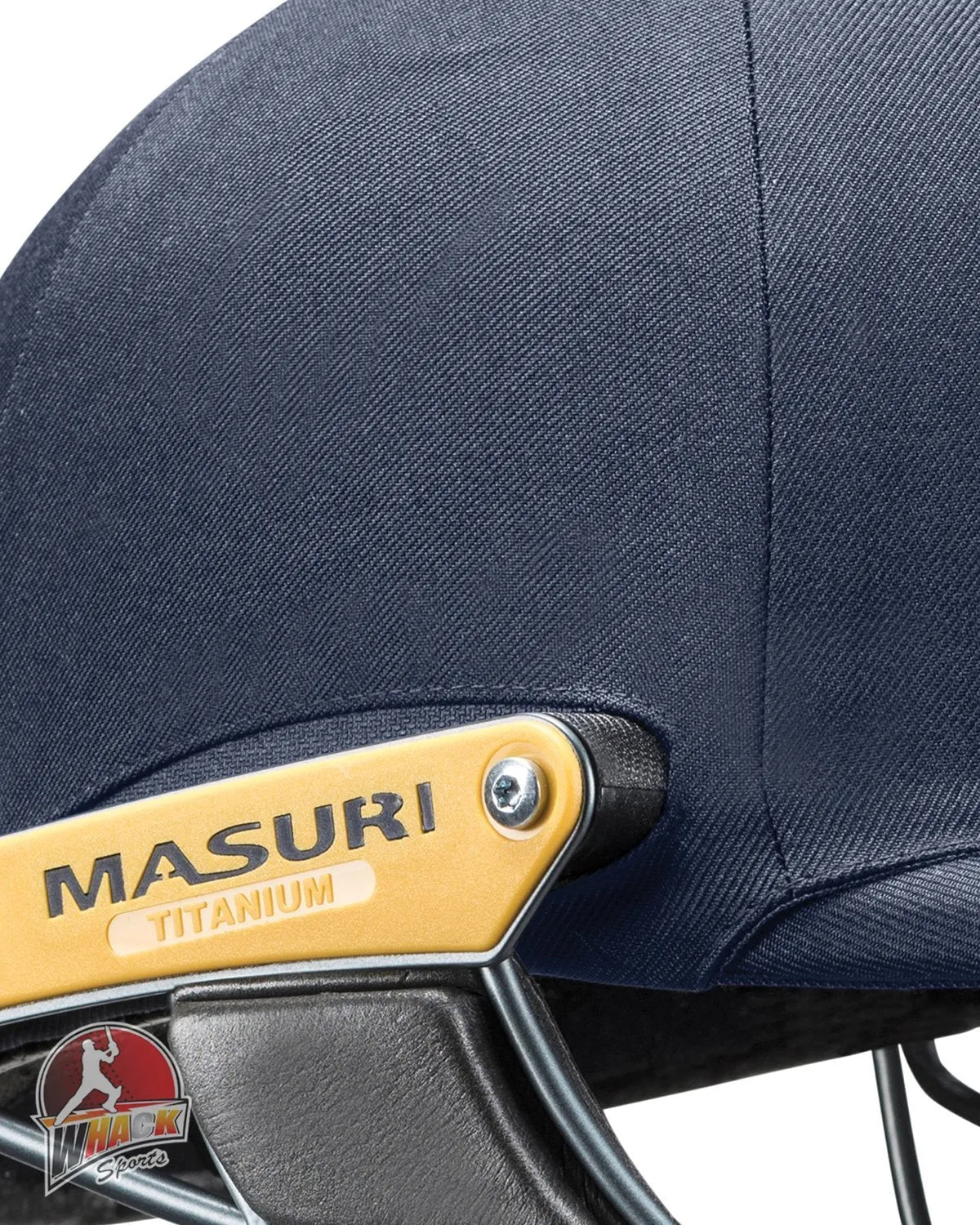 Masuri E Line Titanium Cricket Batting Helmet - Yellow - Senior
