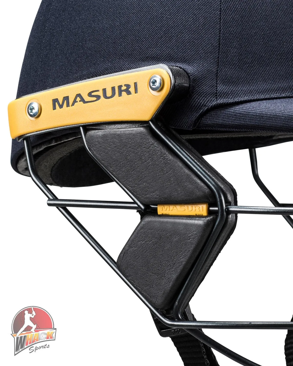 Masuri T Line Stainless Steel Cricket Batting Helmet - Navy - Junior