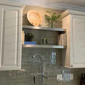 Metal shelves 37"- 42" (cm. 94-107) made-to-order Ponoma®