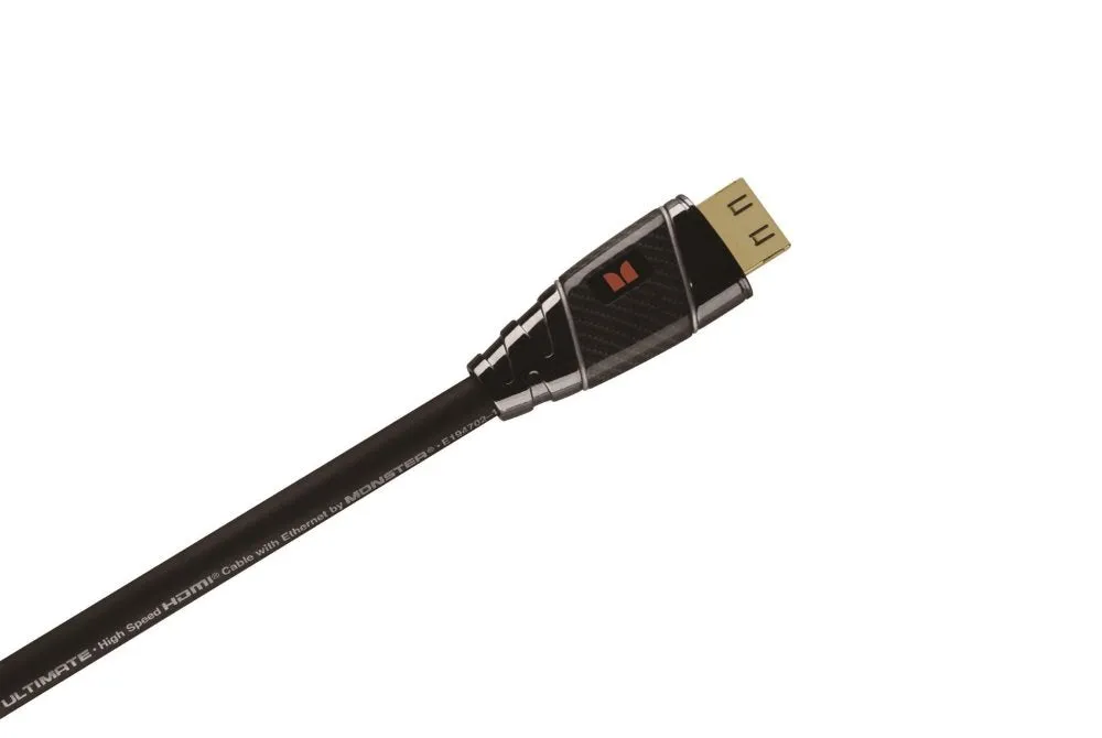 Monster Black Platinum Ultra HD High Speed HDMI Cable with Ethernet - 35 ft., ., 27Gbps, 60/120HZ, 8-16 Bit
