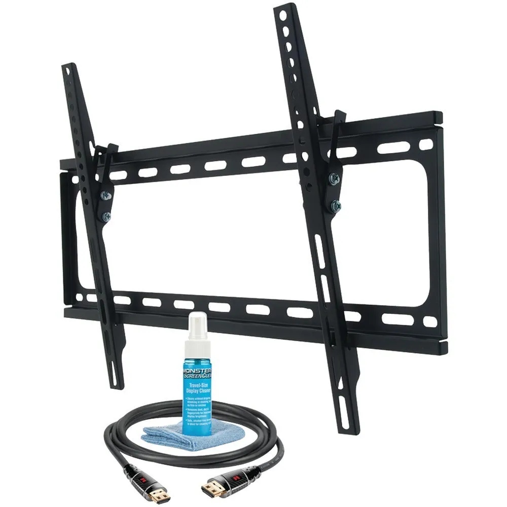MONSTER MT643 30-65 Large Tilt Mount with HDMI(R) Cable & Screen Cleaner