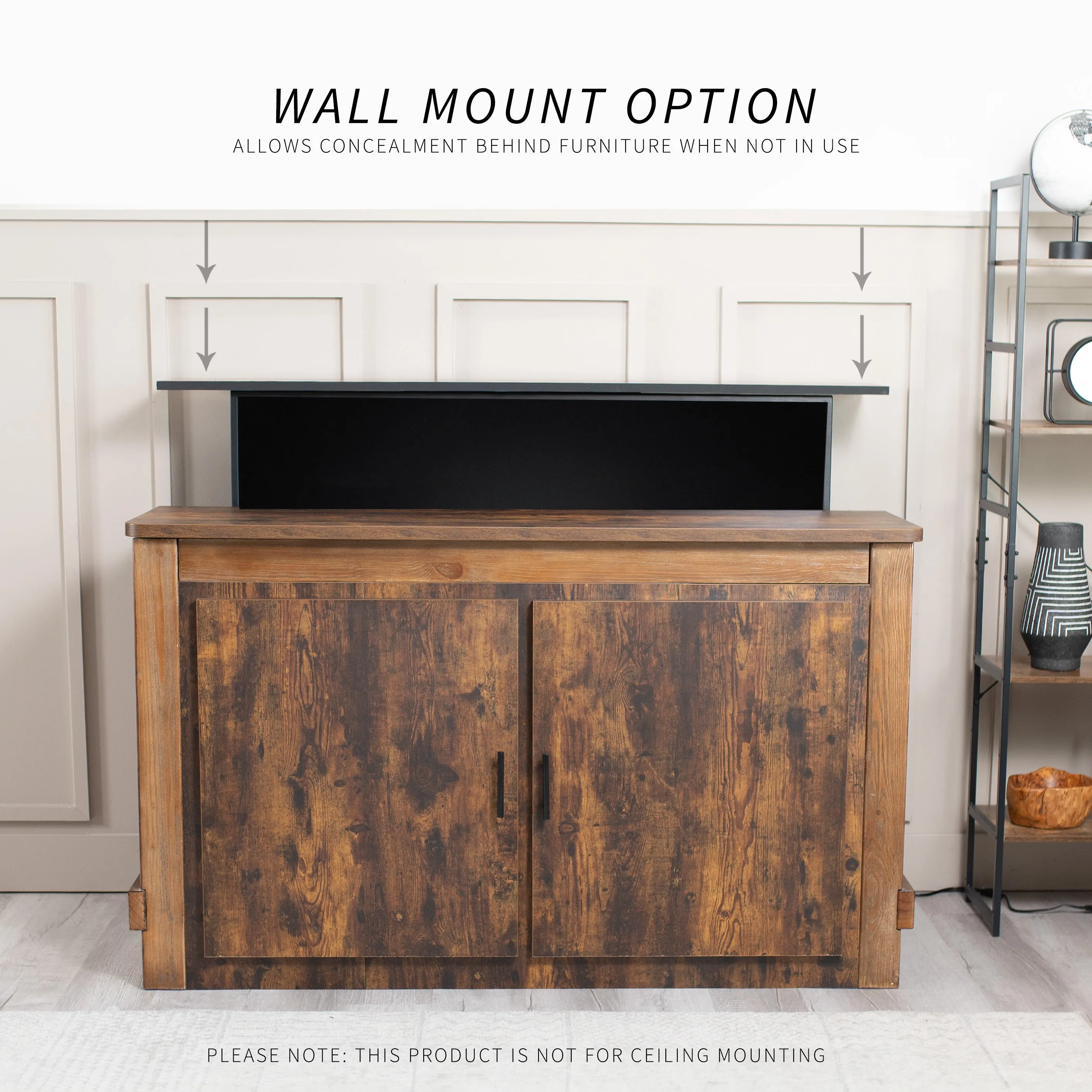 Motorized TV Stand for 32" to 65" TVs