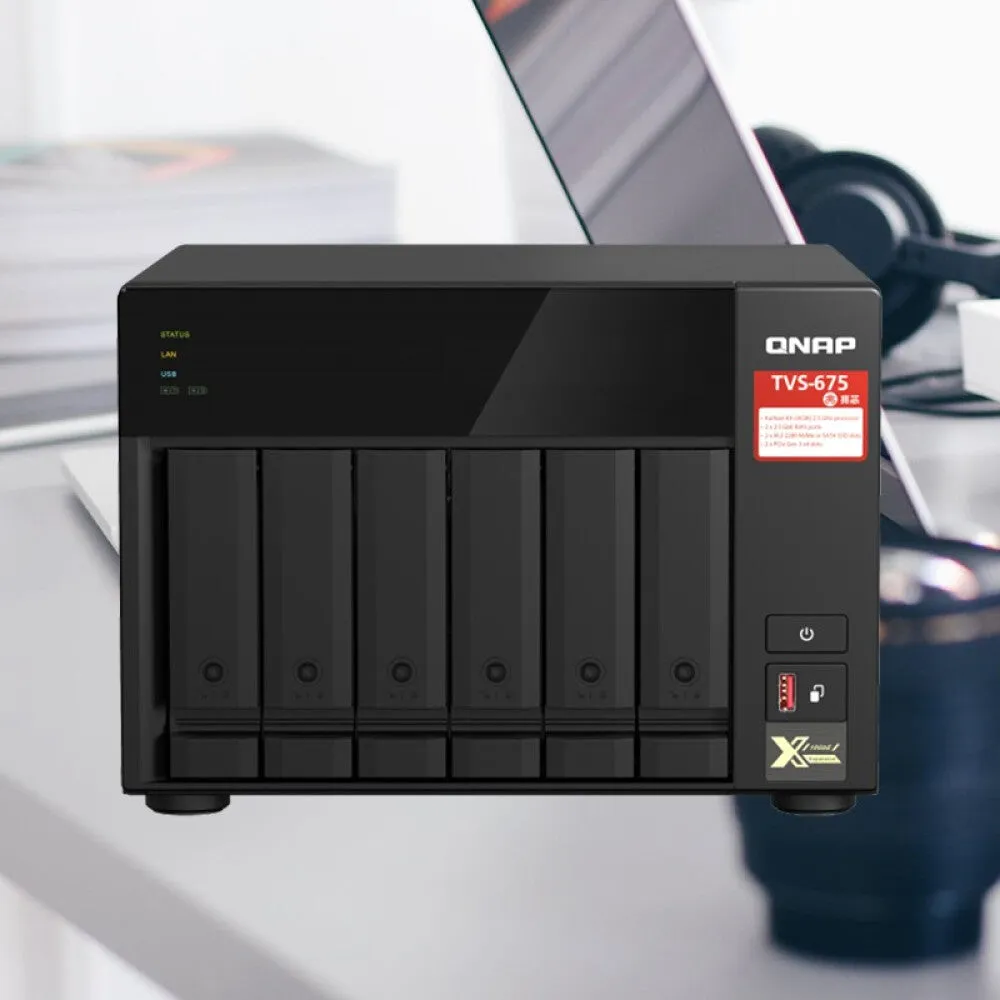 Network storage QNAP TVS-675-8G 6-disk