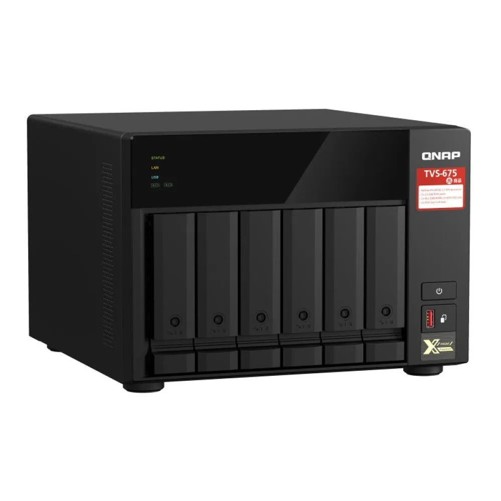 Network storage QNAP TVS-675-8G 6-disk