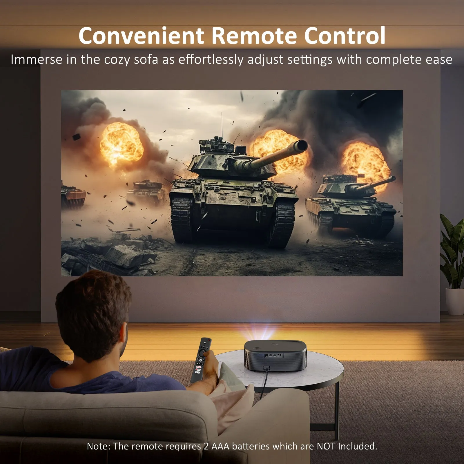 NexiGo Replacement Remote Control for Projectors
