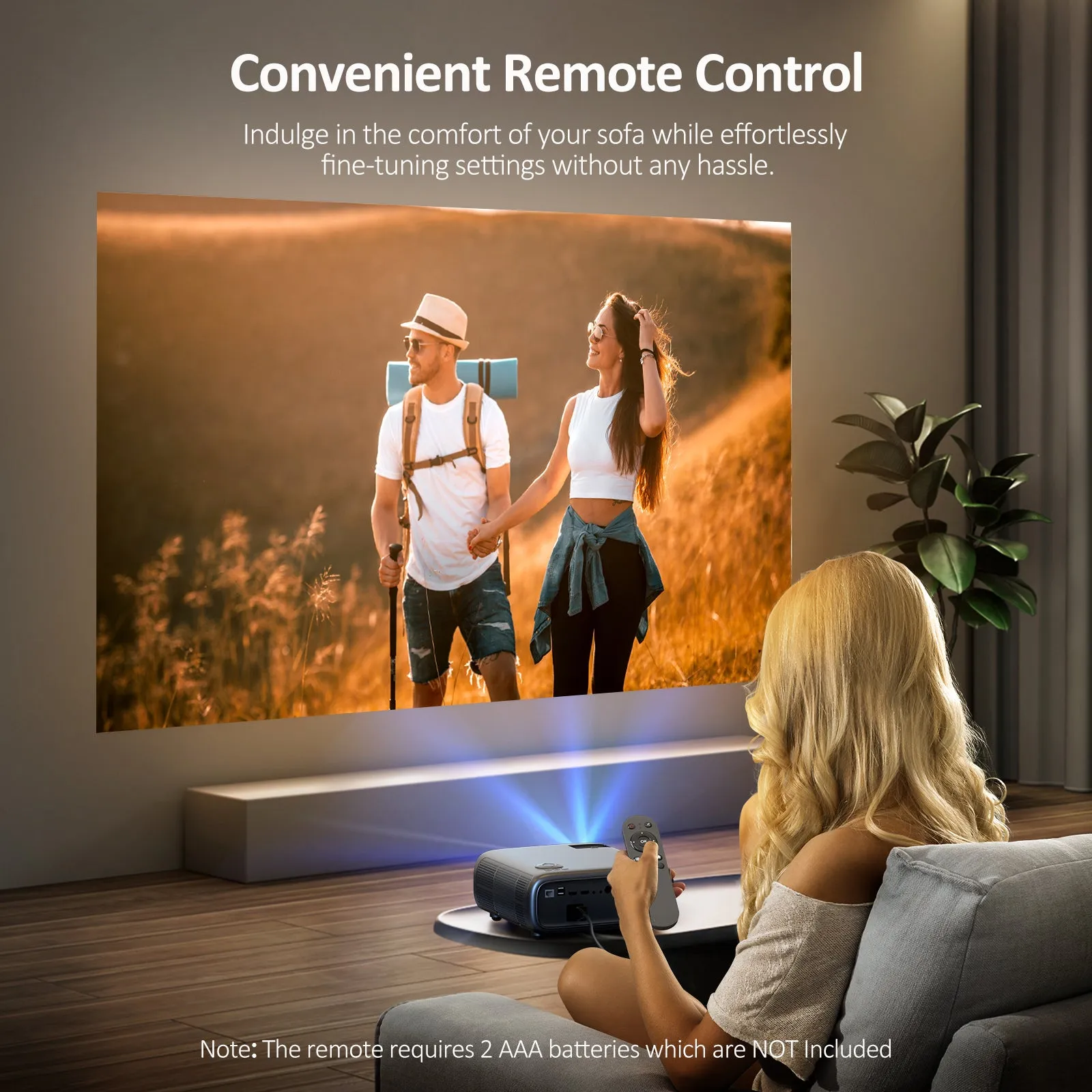 NexiGo Replacement Remote Control for Projectors