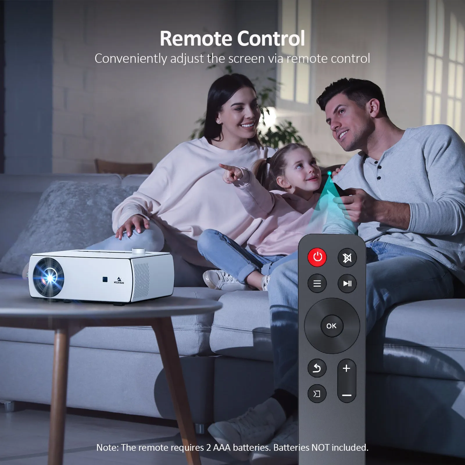 NexiGo Replacement Remote Control for Projectors