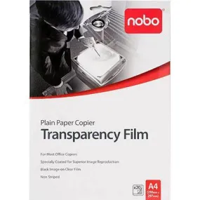 Nobo Ohp Copier Transparency Film Box 20
