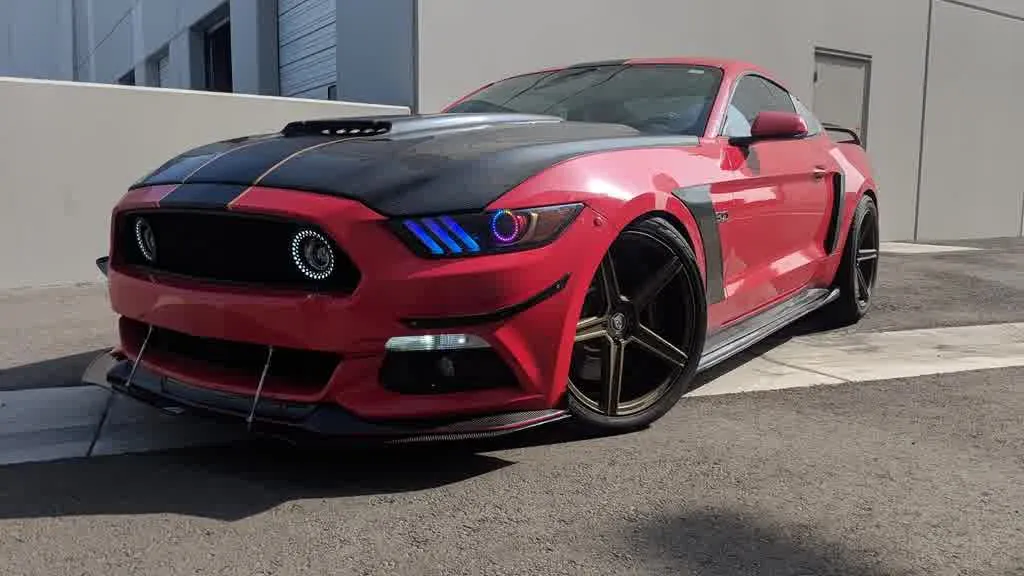 Oracle Headlight DRL   Halo Kit Ford Mustang V6 GT Shelby (15-17) Dynamic ColorSHIFT 1335-332