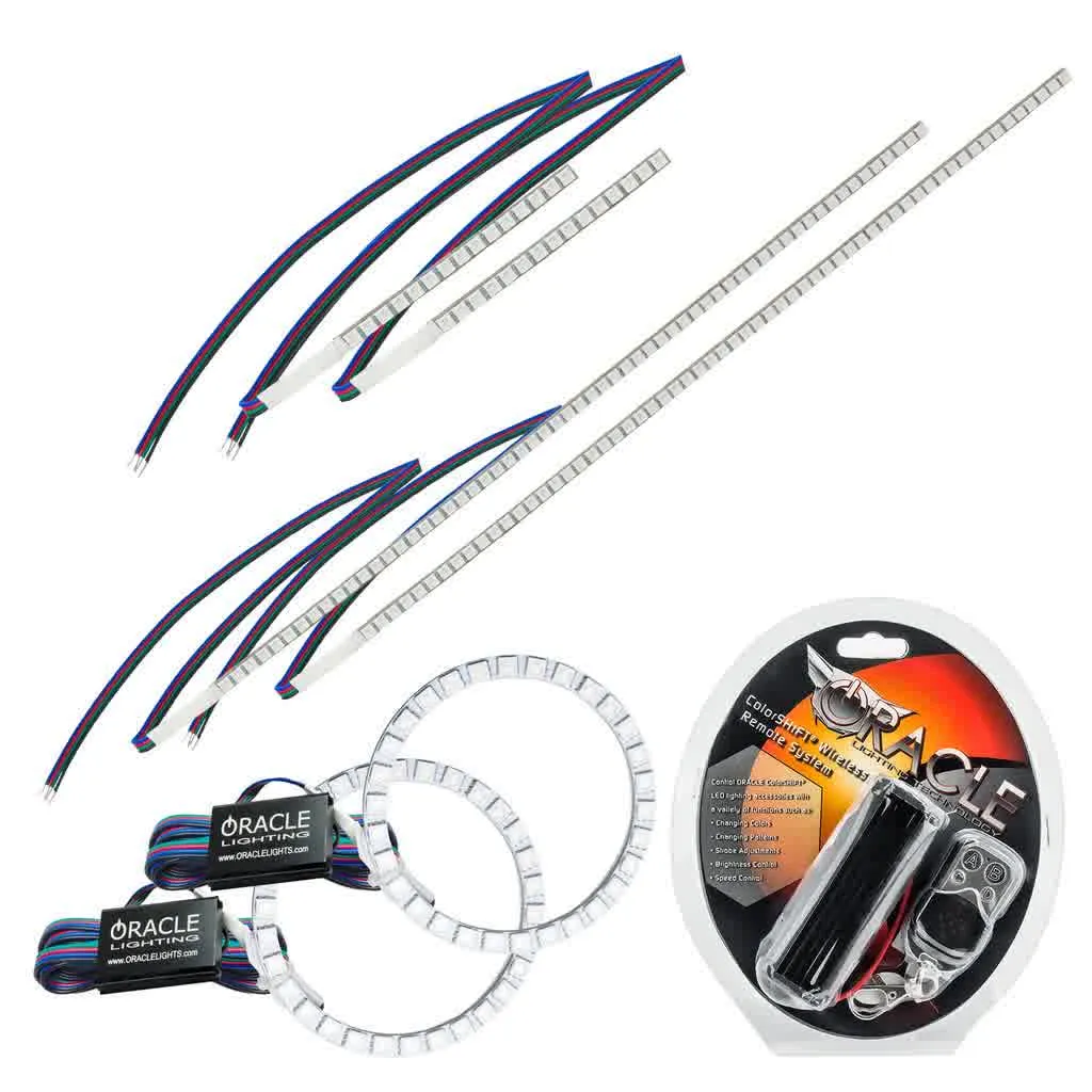 Oracle Headlight DRL   Halo Kit Ford Mustang V6 GT Shelby (15-17) Dynamic ColorSHIFT 1335-332