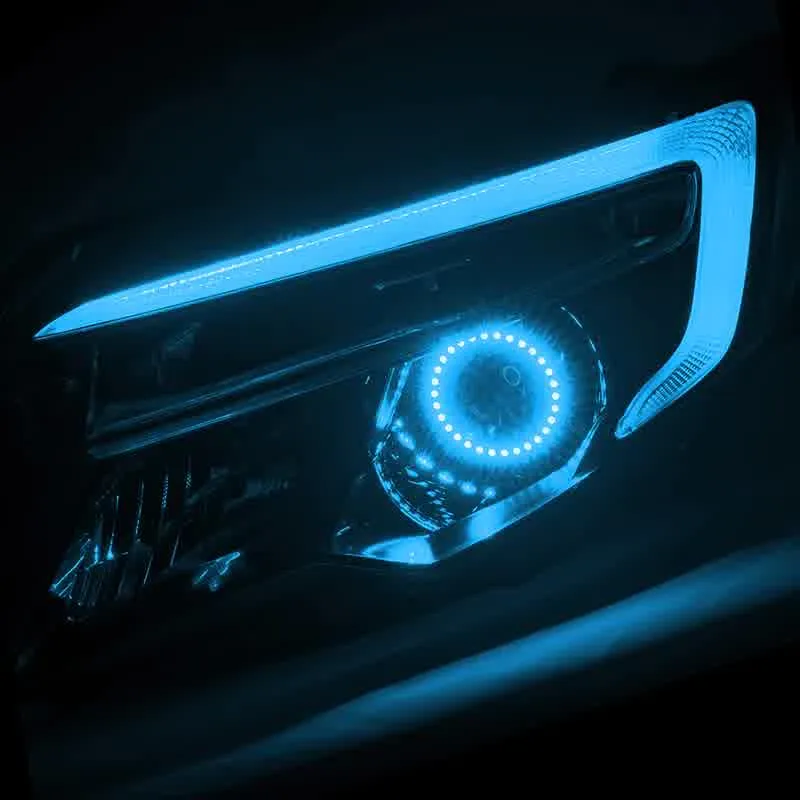 Oracle Headlight DRL   Halo Kit Ford Mustang V6 GT Shelby (15-17) Dynamic ColorSHIFT 1335-332