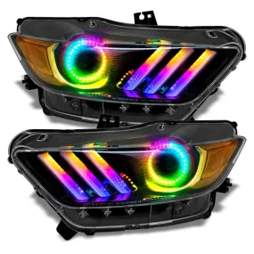 Oracle Headlight DRL   Halo Kit Ford Mustang V6 GT Shelby (15-17) Dynamic ColorSHIFT 1335-332