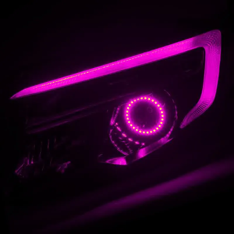 Oracle Headlight DRL   Halo Kit Ford Mustang V6 GT Shelby (15-17) Dynamic ColorSHIFT 1335-332