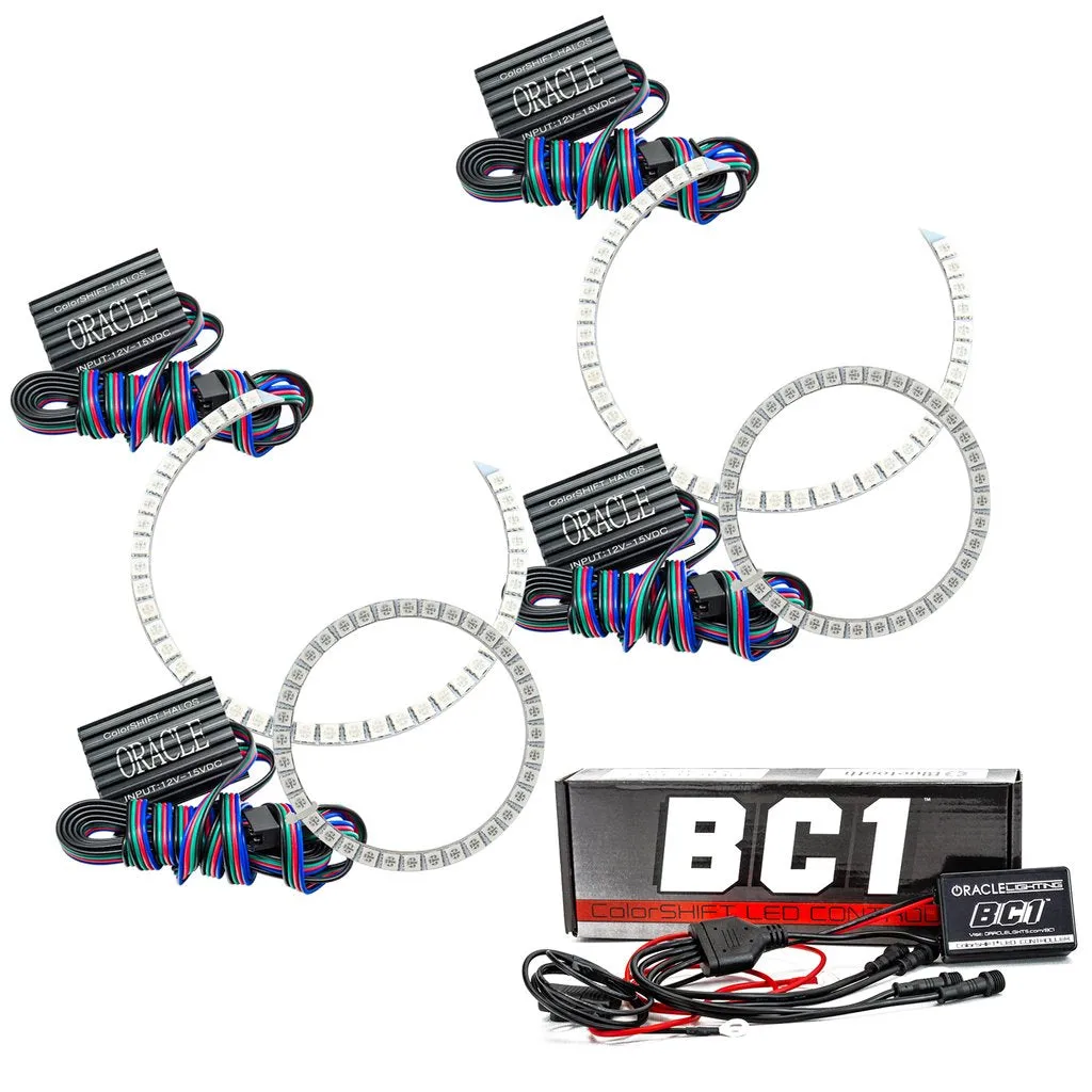 Oracle LED Headlight Halo Kit BMW E90 E91 E92 E93 (2006-2011) Multicolored