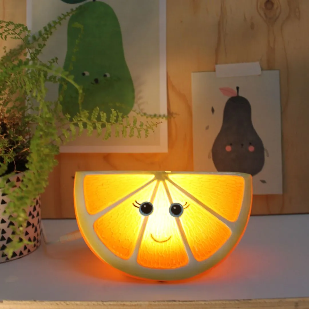 Orange Slice Mini LED Light