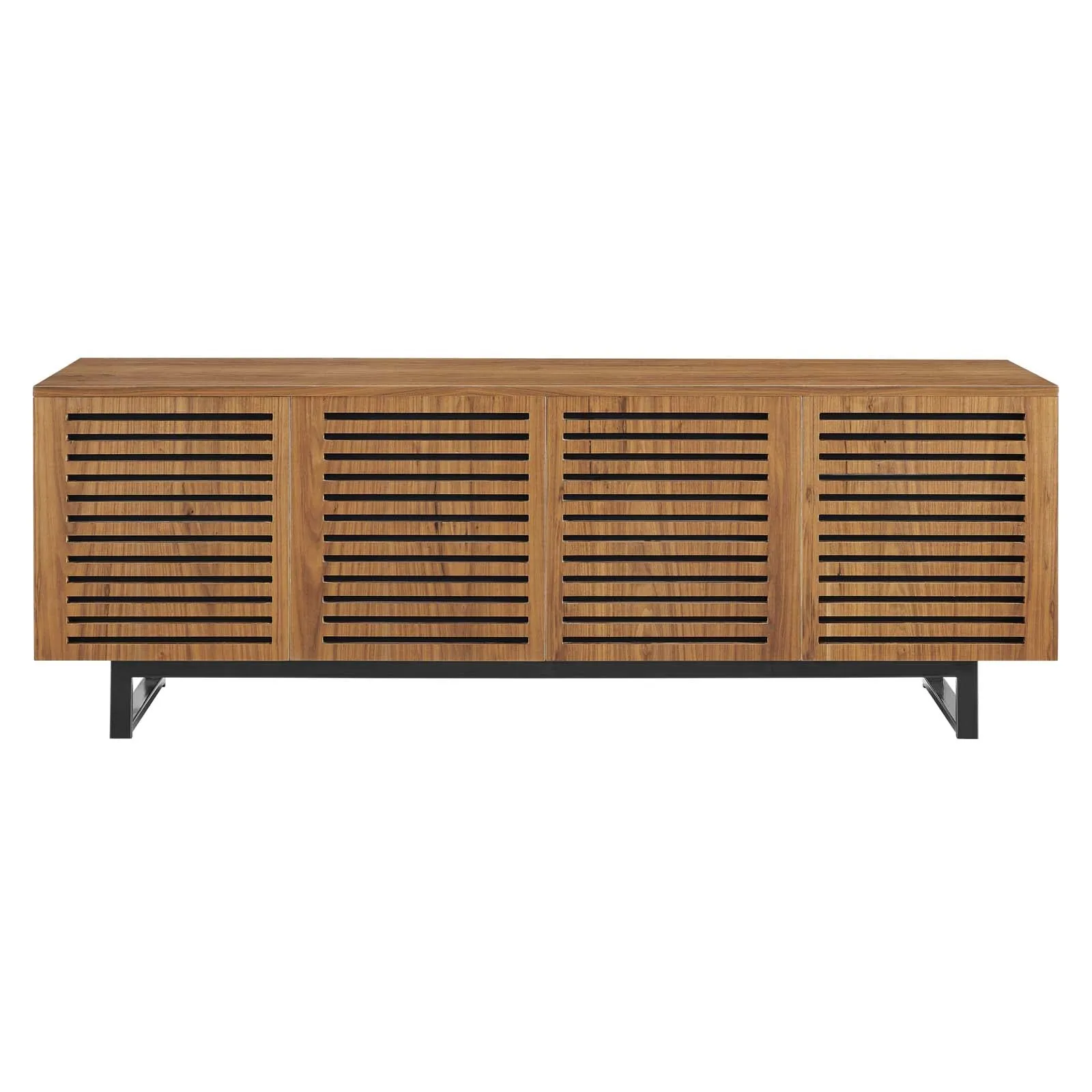 Parker 73" TV Stand Walnut EEI-4763-WAL