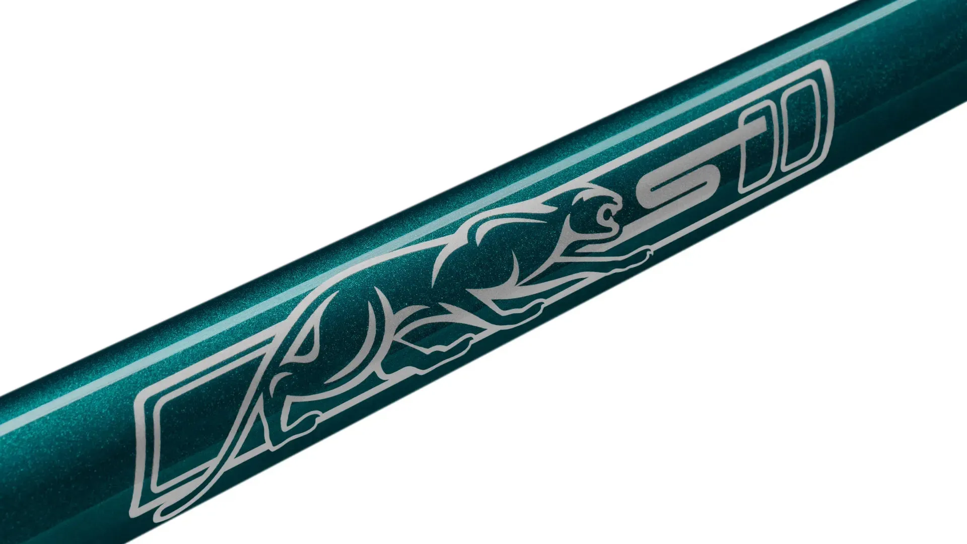 Predator 52" Blue Turquoise Shorty Sport Pool Cue - No Wrap