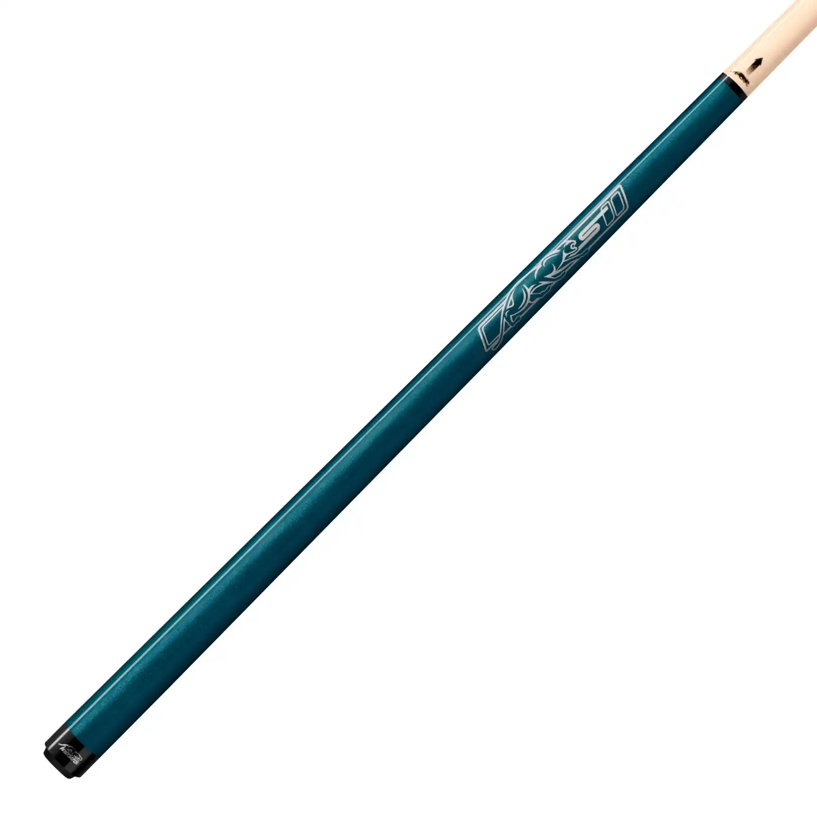 Predator 52" Blue Turquoise Shorty Sport Pool Cue - No Wrap