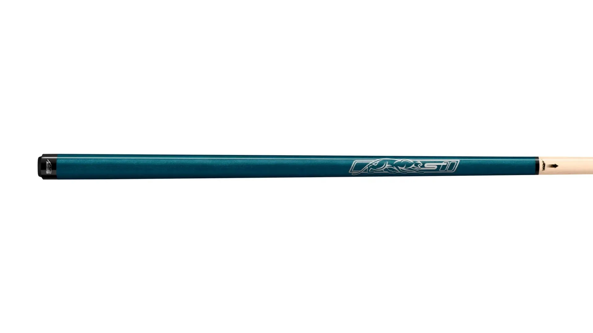 Predator 52" Blue Turquoise Shorty Sport Pool Cue - No Wrap
