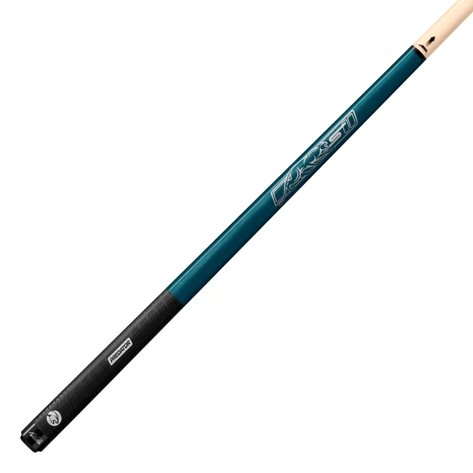 Predator 52" Blue Turquoise Shorty Sport Pool Cue - Sport Wrap