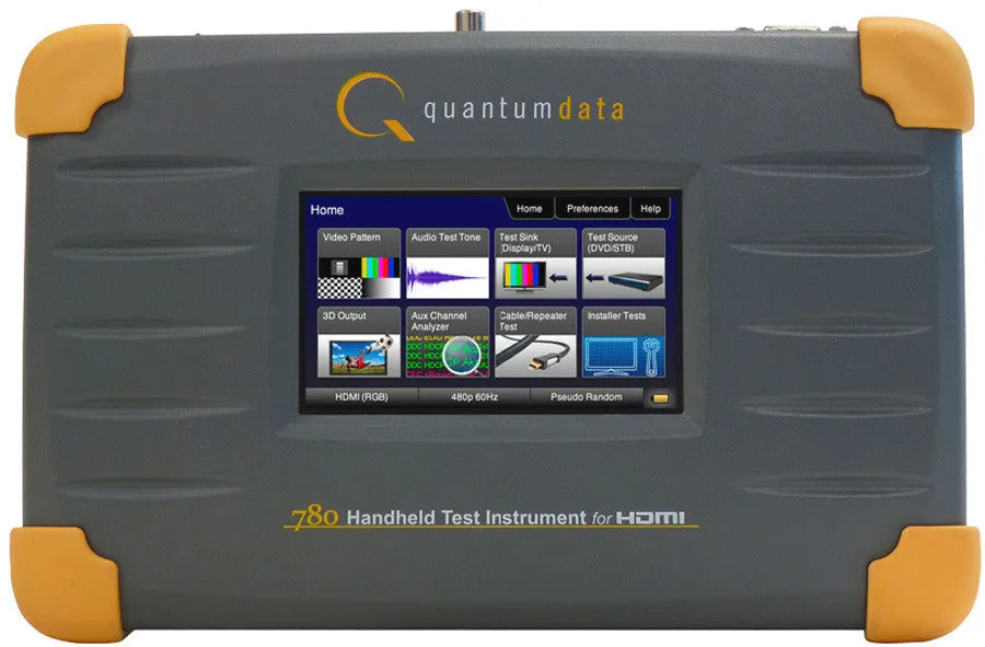 Quantum Data 780 HDMI Handheld Test Instrument