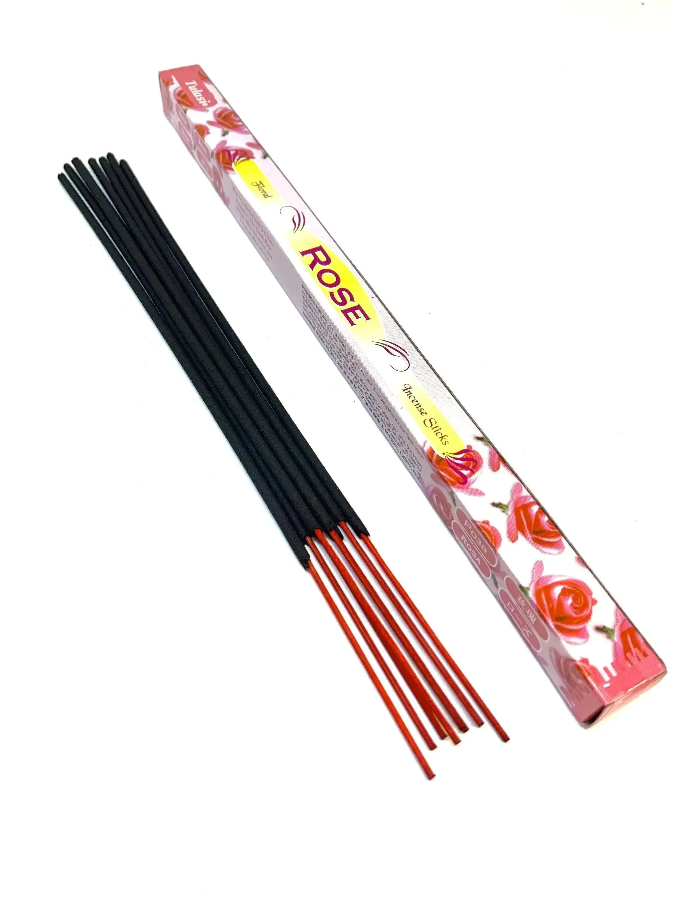 Rose Incense Sticks (Pack of 8 sticks)