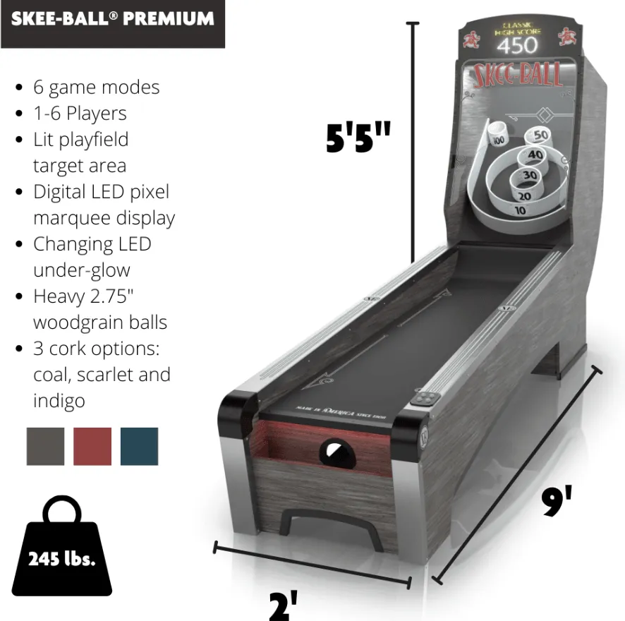 Skee-Ball Premium Home Arcade