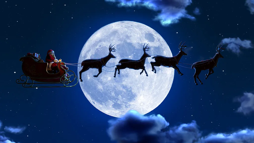 Sleigh Ride for TVs and Decorating Discs