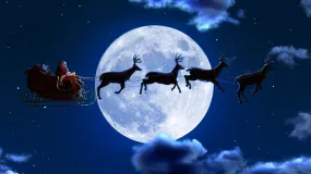 Sleigh Ride for TVs and Decorating Discs