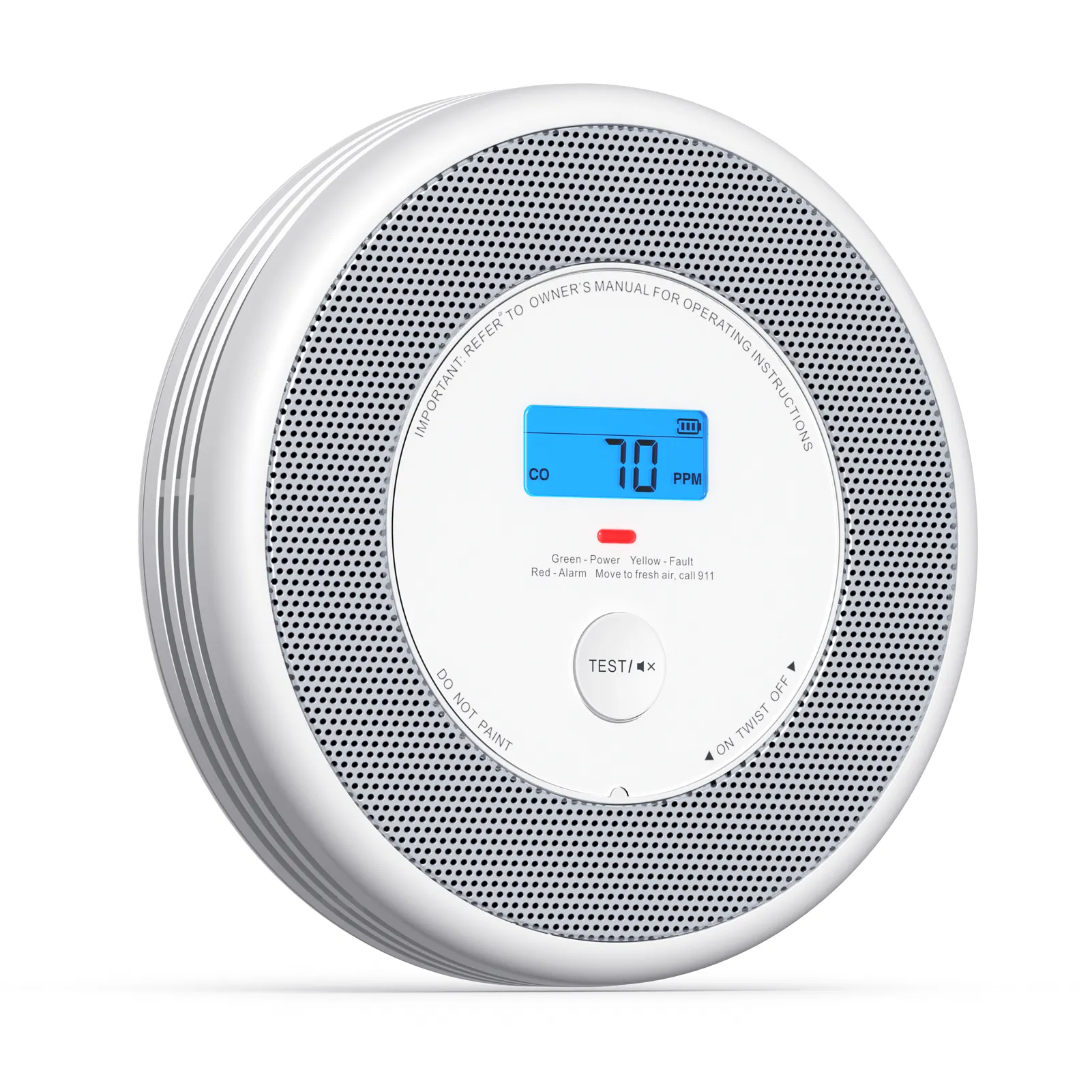 Smart Interlinked Smoke & Carbon Monoxide Alarm Combo Detector with Voice Alerts| X-Sense XP0A-MR, XP0A-MR31