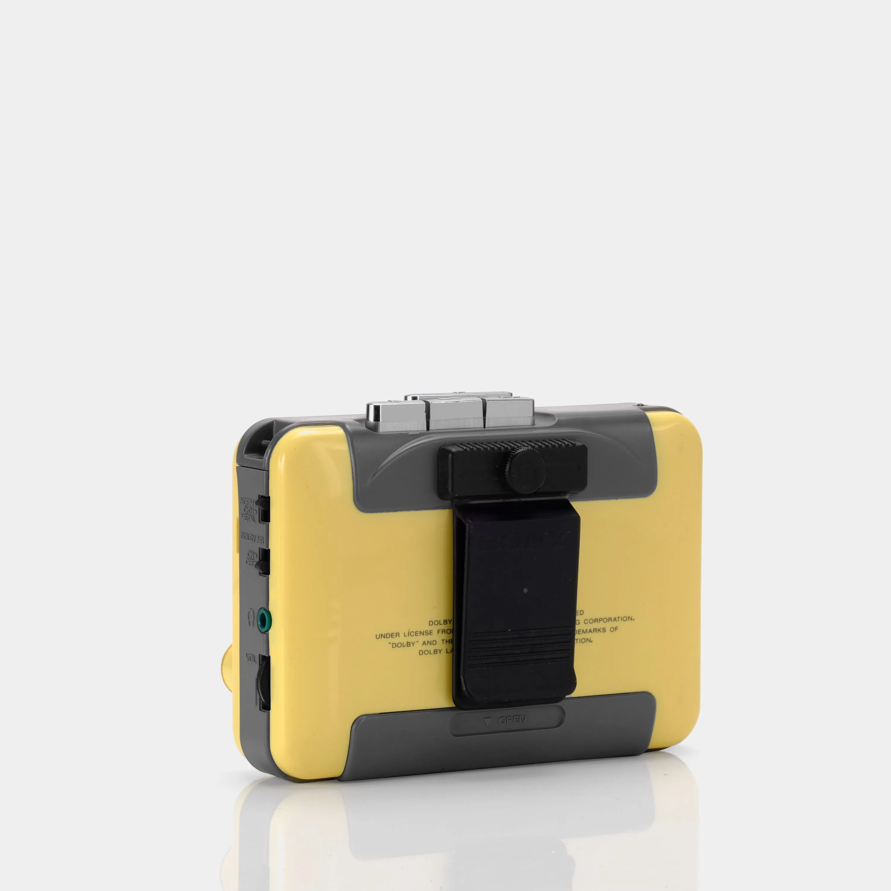 Sony Walkman WM-F38/F68 Yellow Portable Cassette Player (B-Grade)