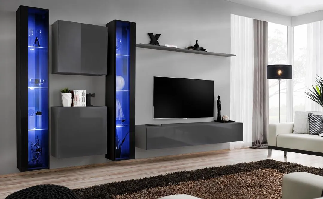 Switch XVI Entertainment Unit For TVs Up To 75"