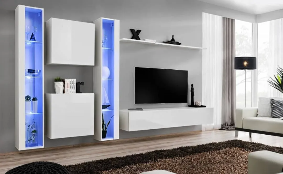 Switch XVI Entertainment Unit For TVs Up To 75"