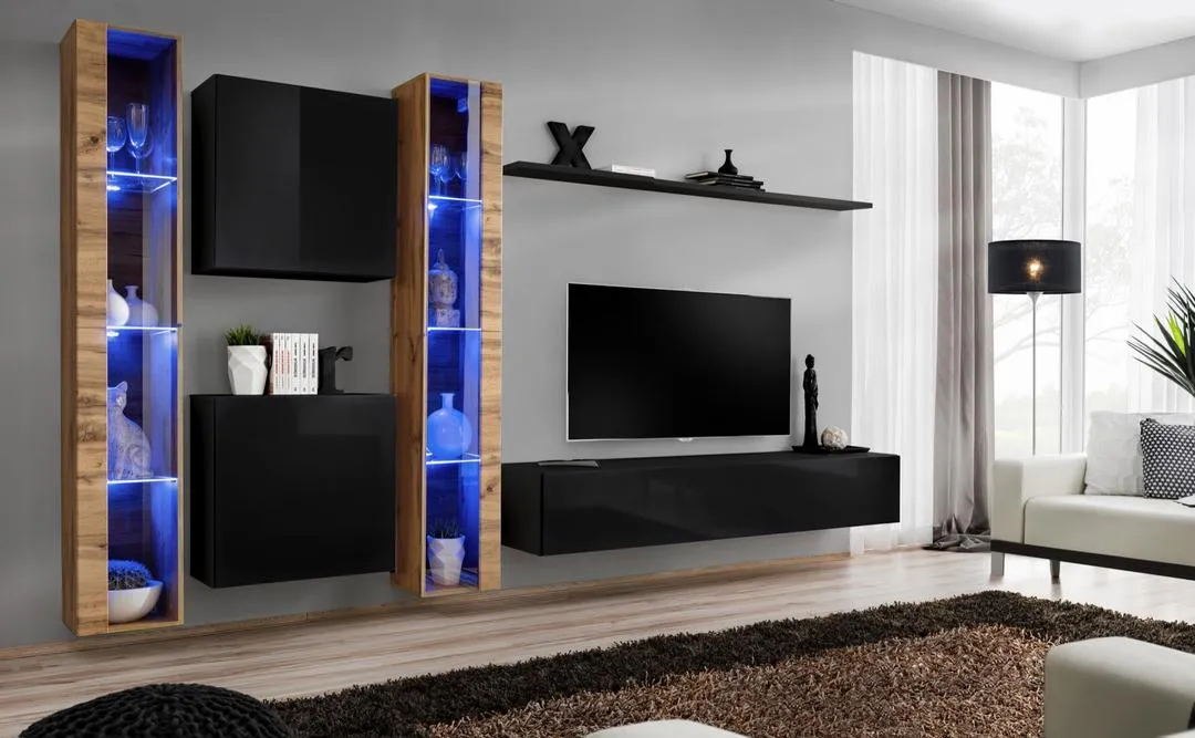 Switch XVI Entertainment Unit For TVs Up To 75"