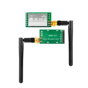 SX1276 LoRa Radio Wireless 915MHz 862-930MHz UART Serial Module LoRaWAN Transmitter Receiver   915Mhz 3dBi SMA Antenna, Compatible with Arduino STM32 51 Single Chip Microcomputer